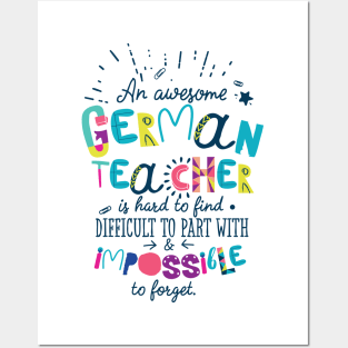 An Awesome German Teacher Gift Idea - Impossible to forget Posters and Art